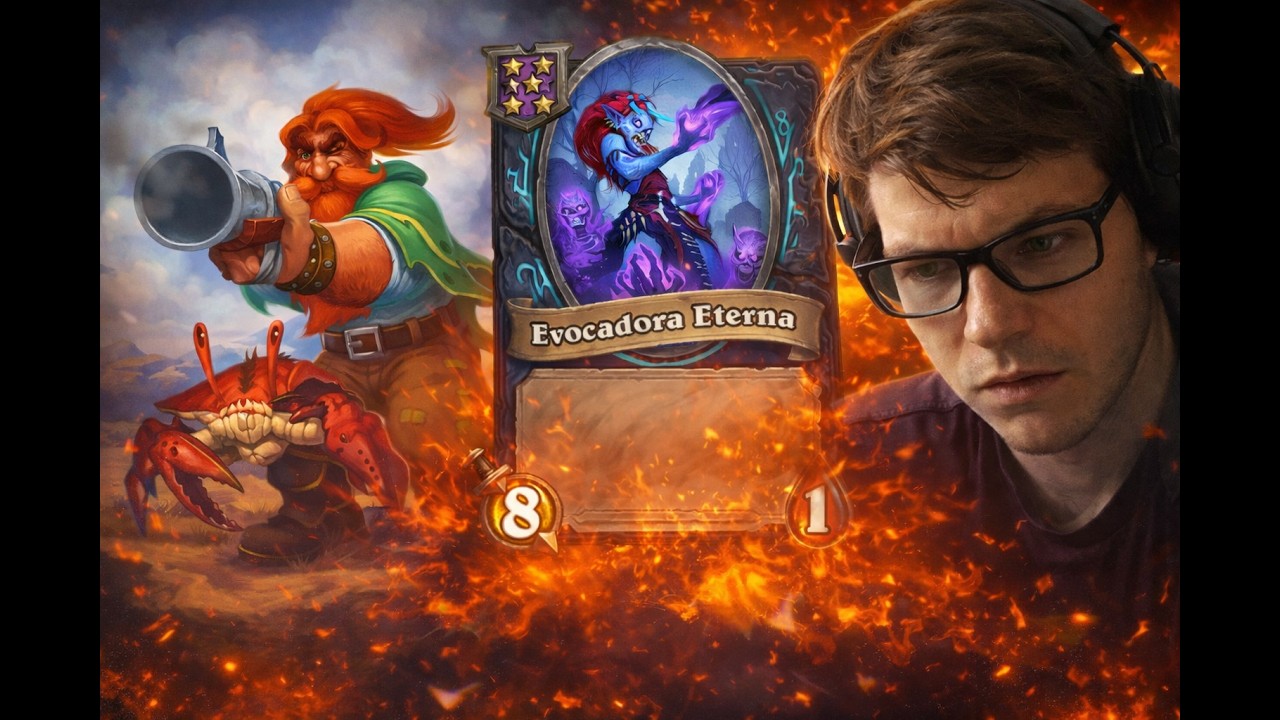 Joguei mal porém fui longe - Hearthstone Battlegrounds