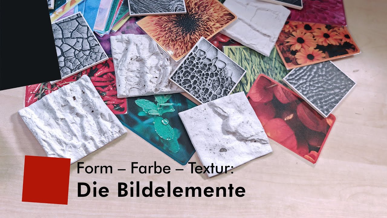 Die Bildelemente: Form – Farbe – Textur