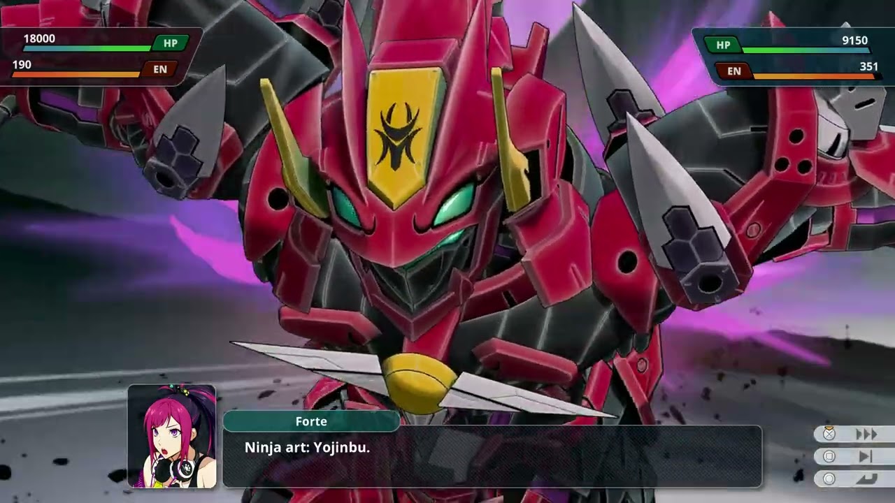 Super Robot Wars Y: Lunedrache II All Attacks