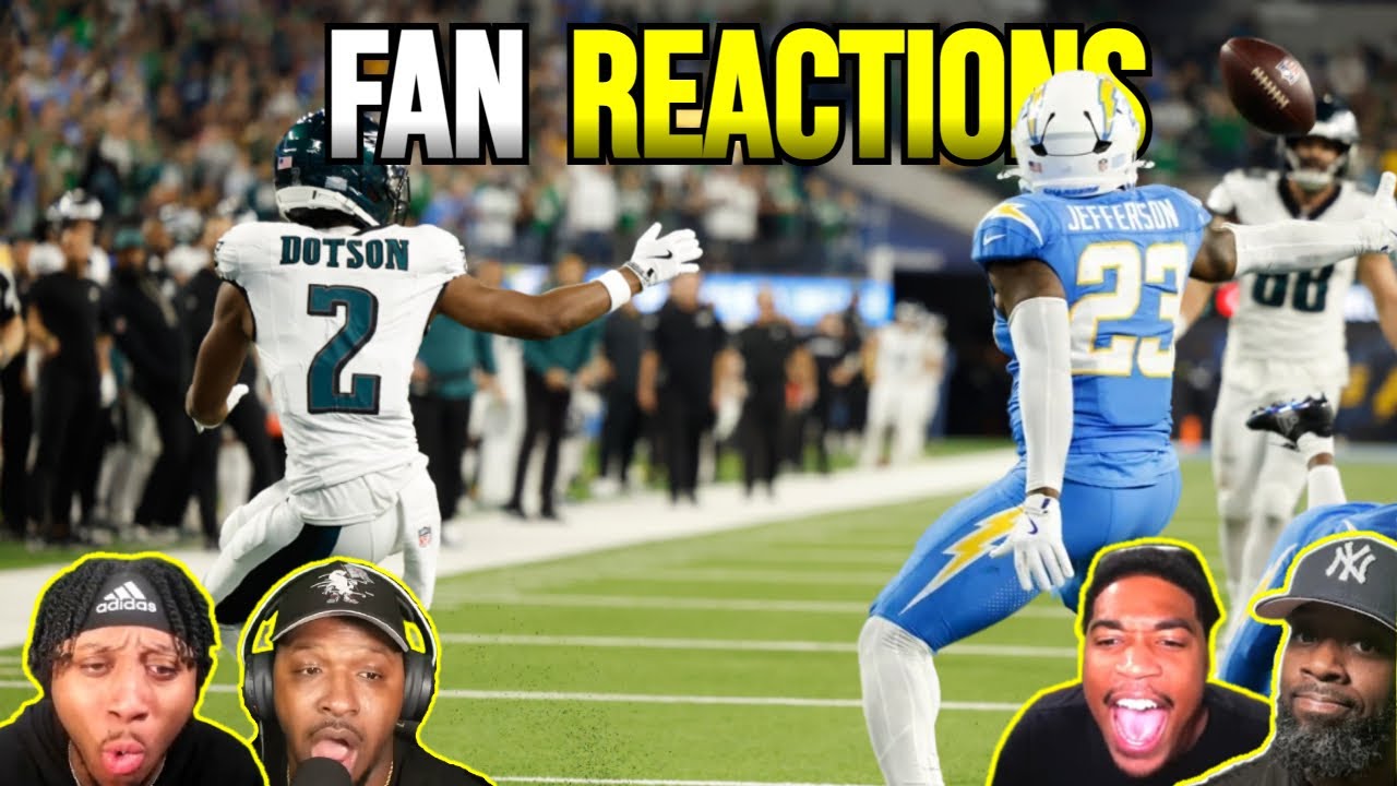 Fans React To Eagles vs Chargers Game Highlights | NFL 2025 Season Week 14 | Compilation