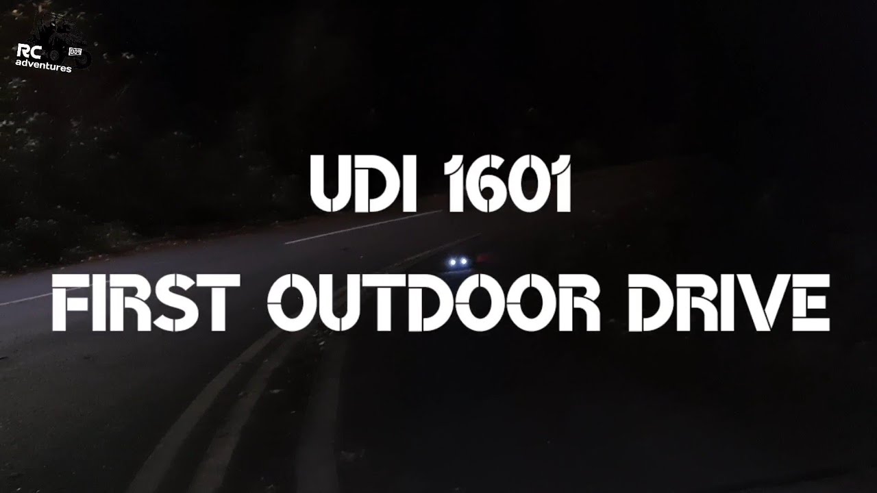 UDI 1601 FIRST OUTDOOR TEST