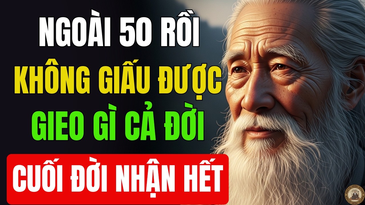 Sau 50 Tuổi, Phúc Và Nghiệp Của Một Người Sẽ Dần Xuất Hiện Rõ |Triết Lý Cổ Xưa