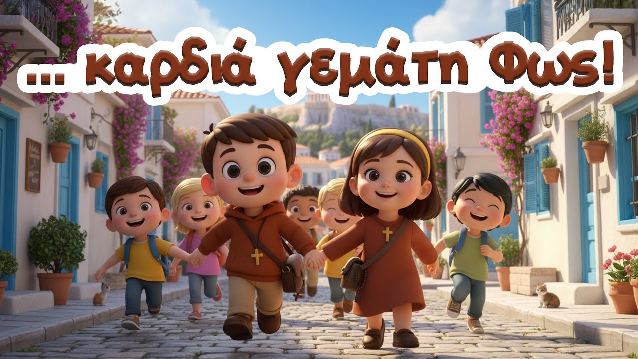 ...καρδιά γεμάτη Φως! | Ορθόδοξο Χριστιανικό Παιδικό Τραγούδι | Ο μικρός Προσκυνητής