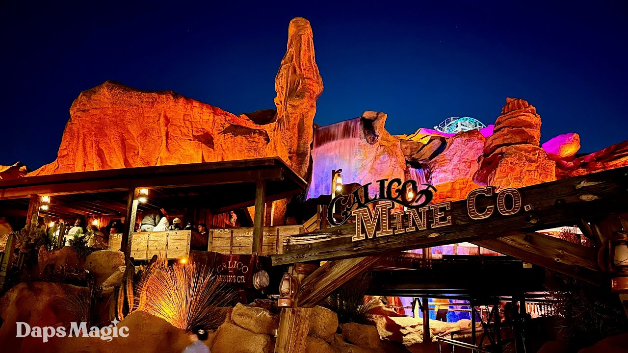 Calico Mine Ride | Knott's Berry Farm 2024 4K