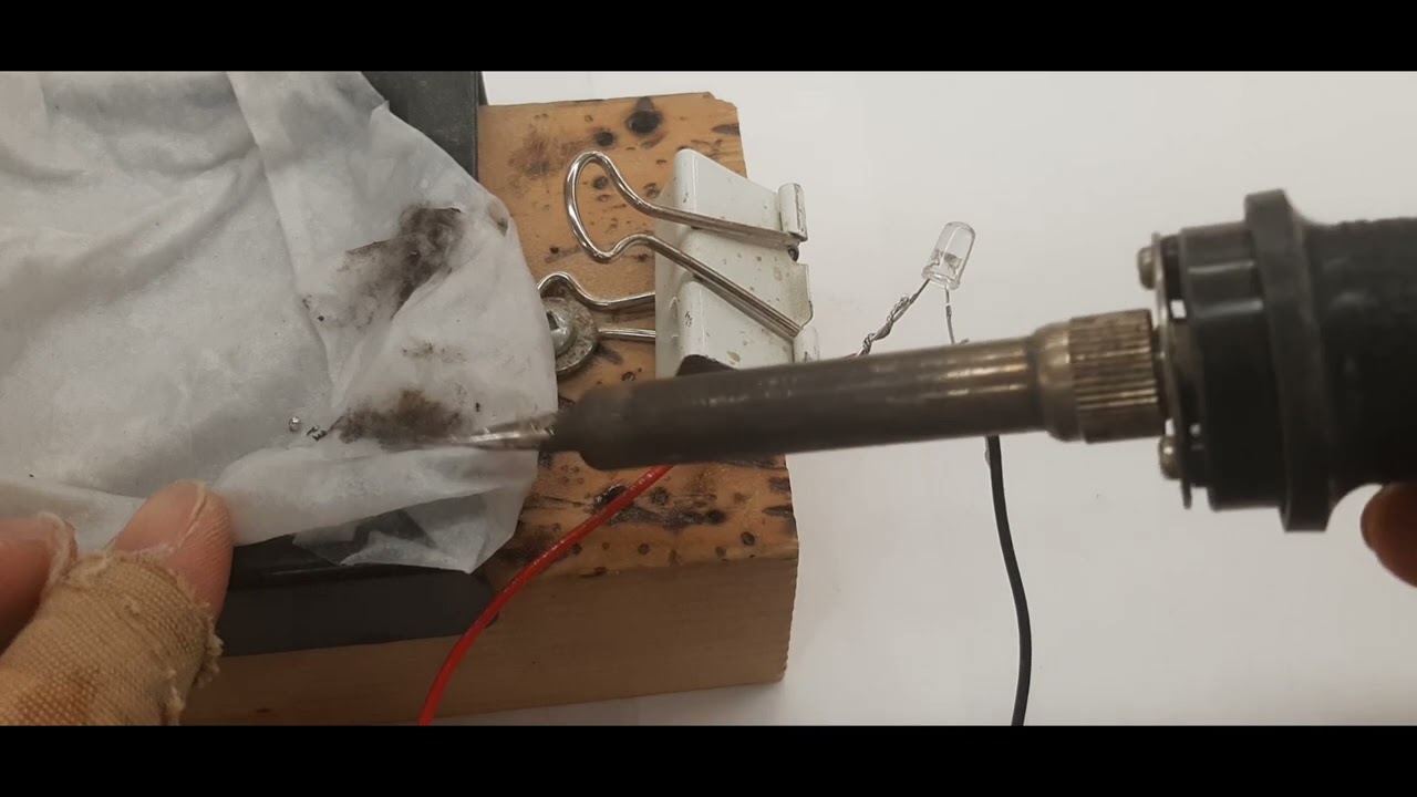 LED Plexiglass Project 3: Soldering The LEDs Together
