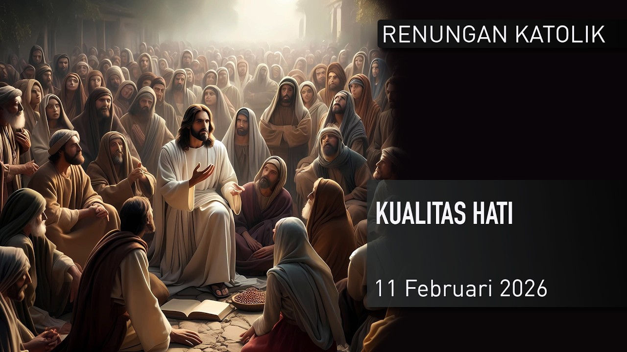 Renungan Katolik 11 Februari 2026 Kualitas Hati