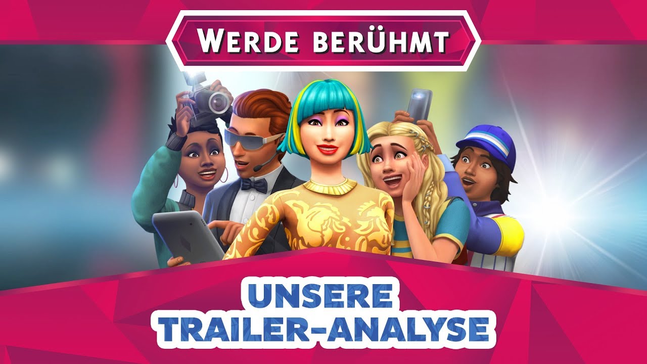 Die Sims 4: Werde Berühmt angekündigt | kompakte Traileranalyse | sims-blog.de