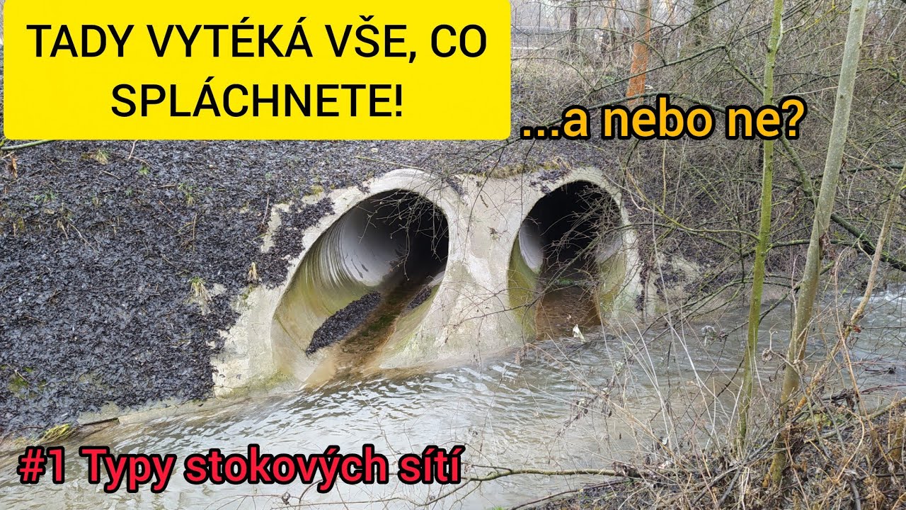 Jak funguje kanalizace? #1 | Typy stokov&yacute;ch s&iacute;t&iacute;