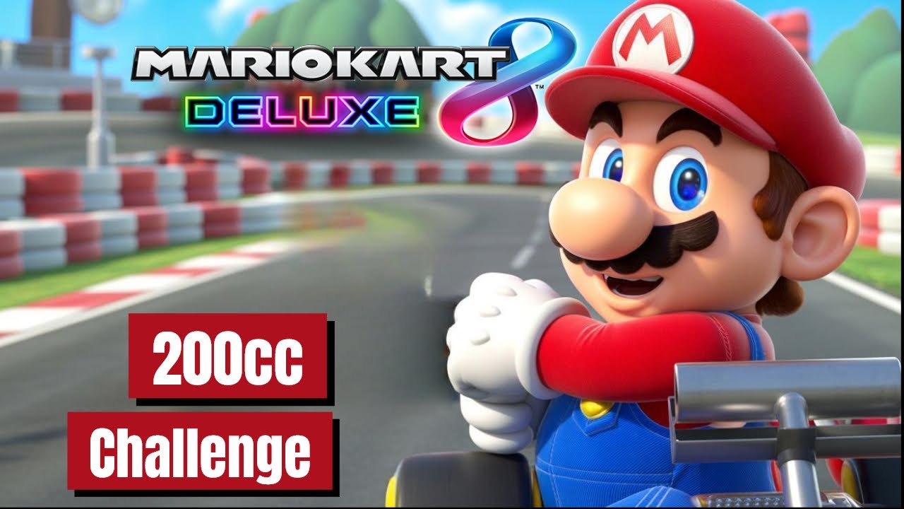This 200cc Mario Kart Race Gets CRAZY Fast!