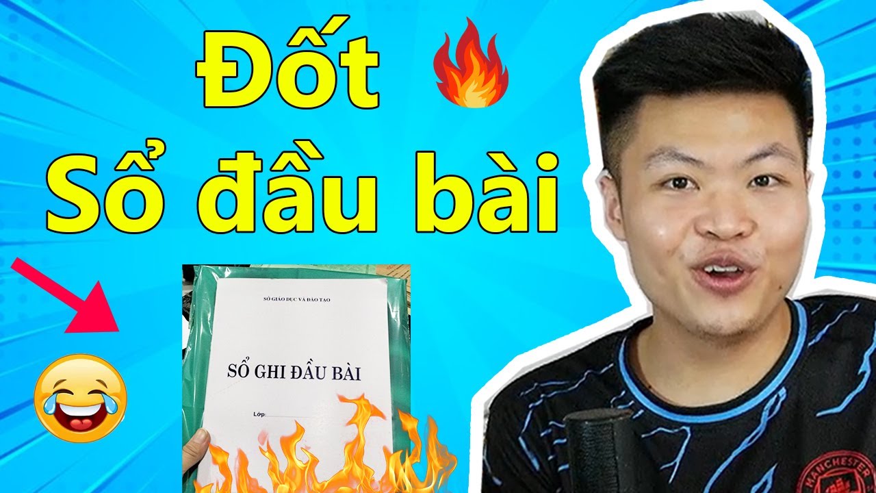 Hảo Đốt Sổ đầu bài Quay clip 😂 Dân chơi nửa đêm dọa ma ông bảo vệ trường 🤣