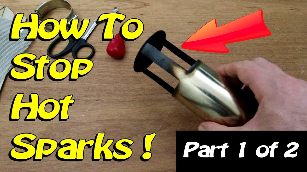 Spark Arrestor Mod for a Camping Wood Burner Stove Chimney/Flue