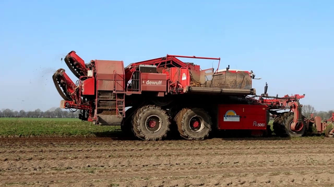 dewulf RA 5060 mit Case 165 Gespann.