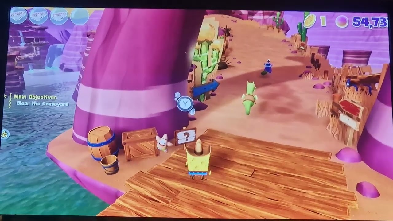 Spongebob Goes to the Wild West