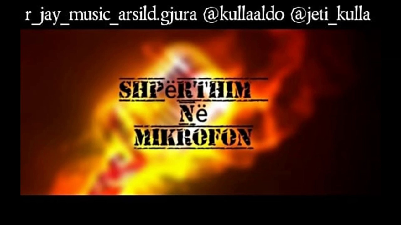 R jay ft Don Aldo & Jeton - shperthim ne mikrofon (Official lyrics video) 2020
