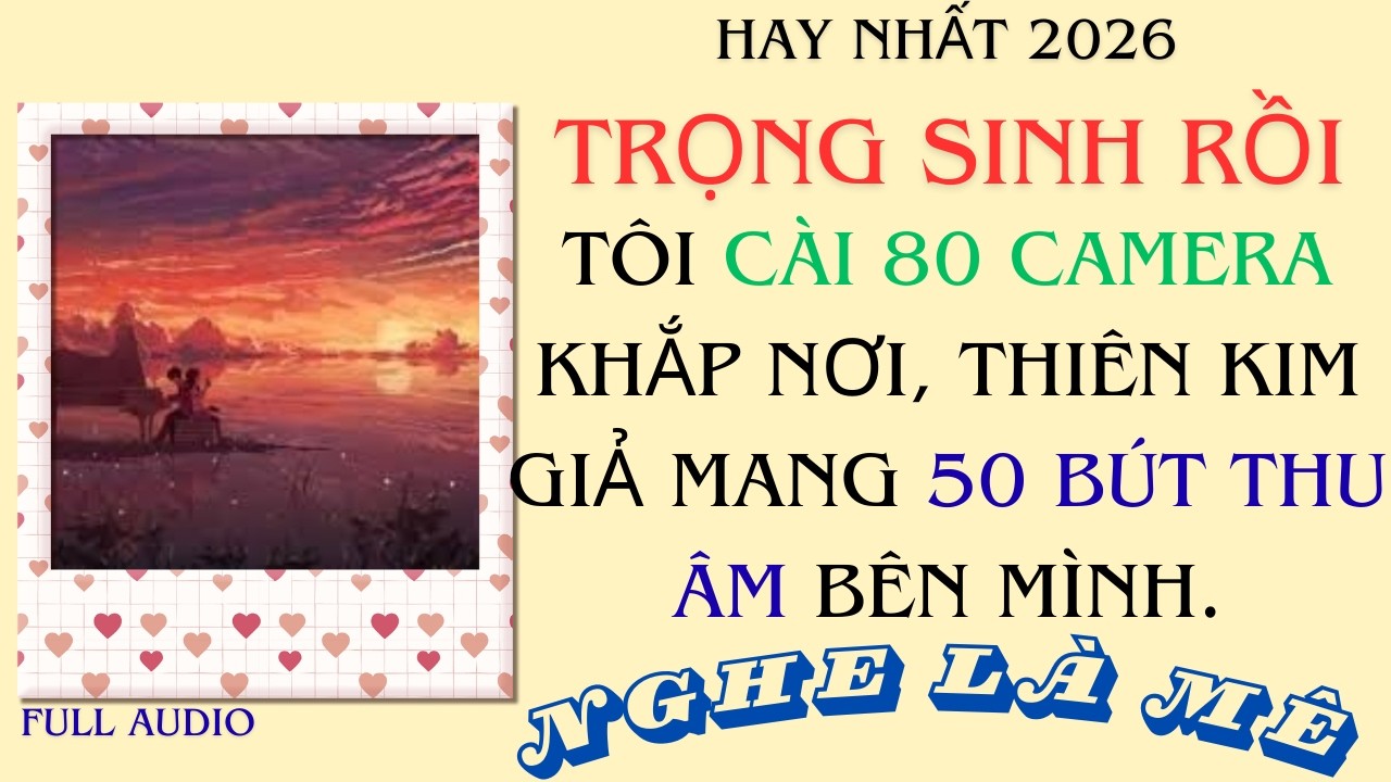 Full Audio || Trọng sinh tôi cài 80 camera,thiên kim giả mang 50 bút thu âm bên mình.- Khế Audio