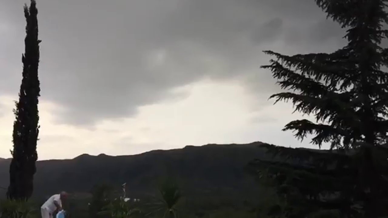 Rayo ca&iacute;do en Bialet Masse Cordoba