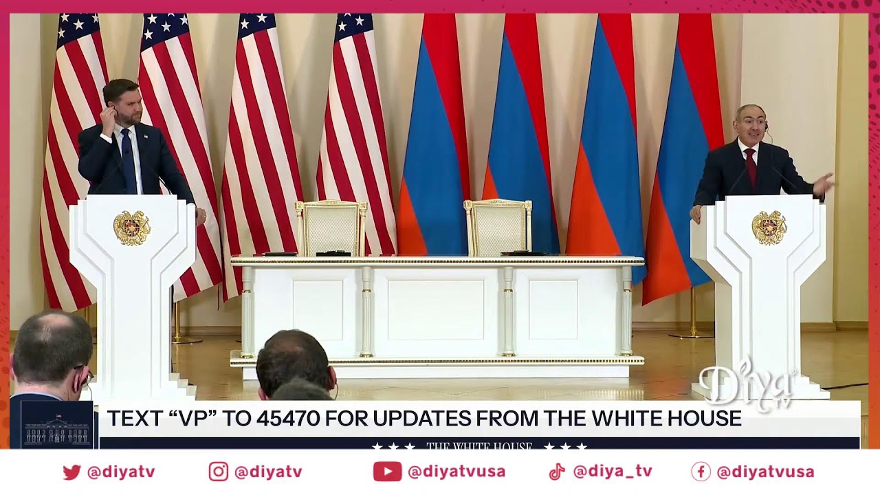 VP Vance Meets Armenia’s PM as the US and Armenia Announce Major Nuclear and Tech Agreements