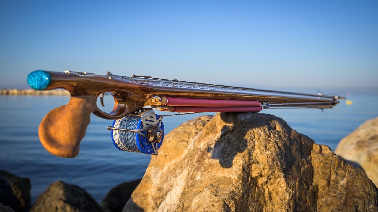 How we build the wooden invert roller speargun 