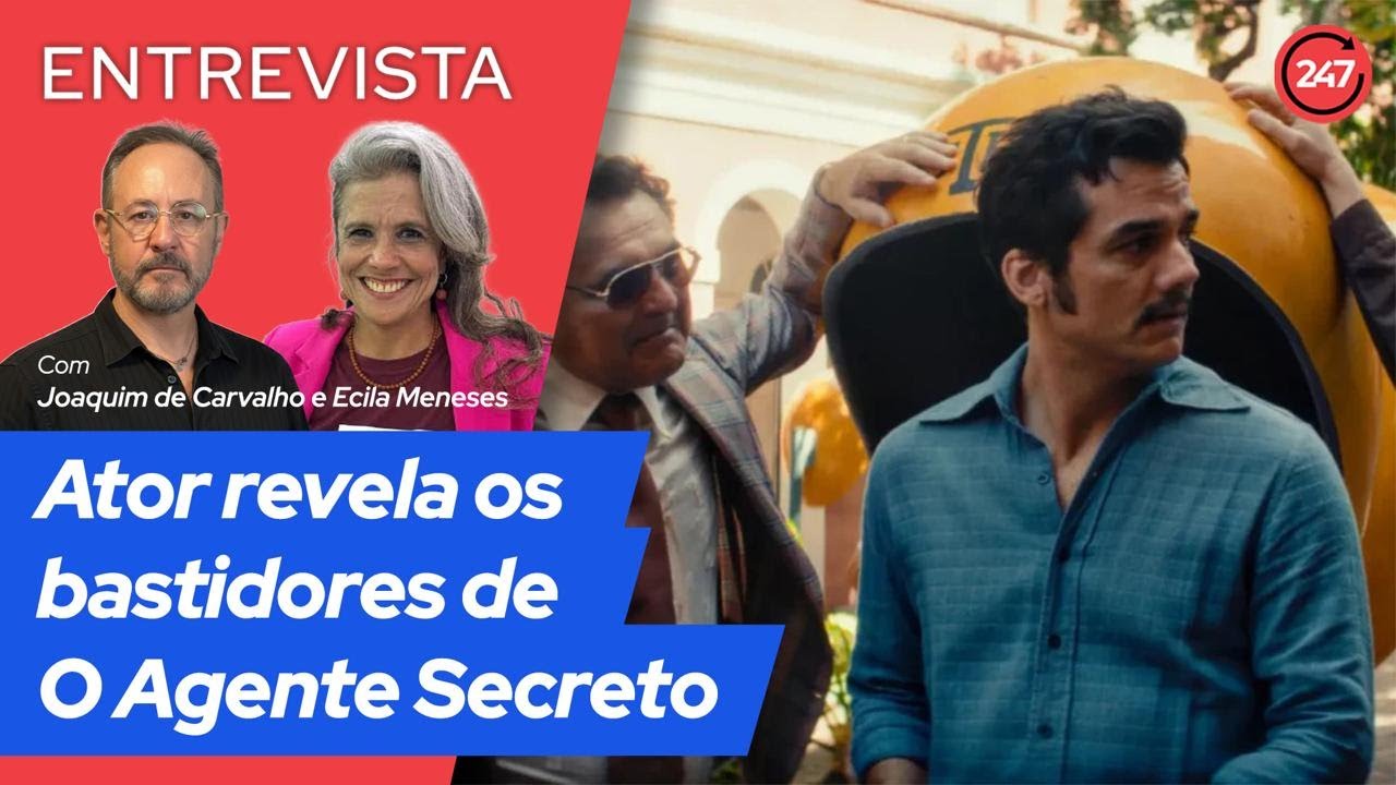 Ator que faz o papel do delegado de O Agente Secreto revela bastidores do filme