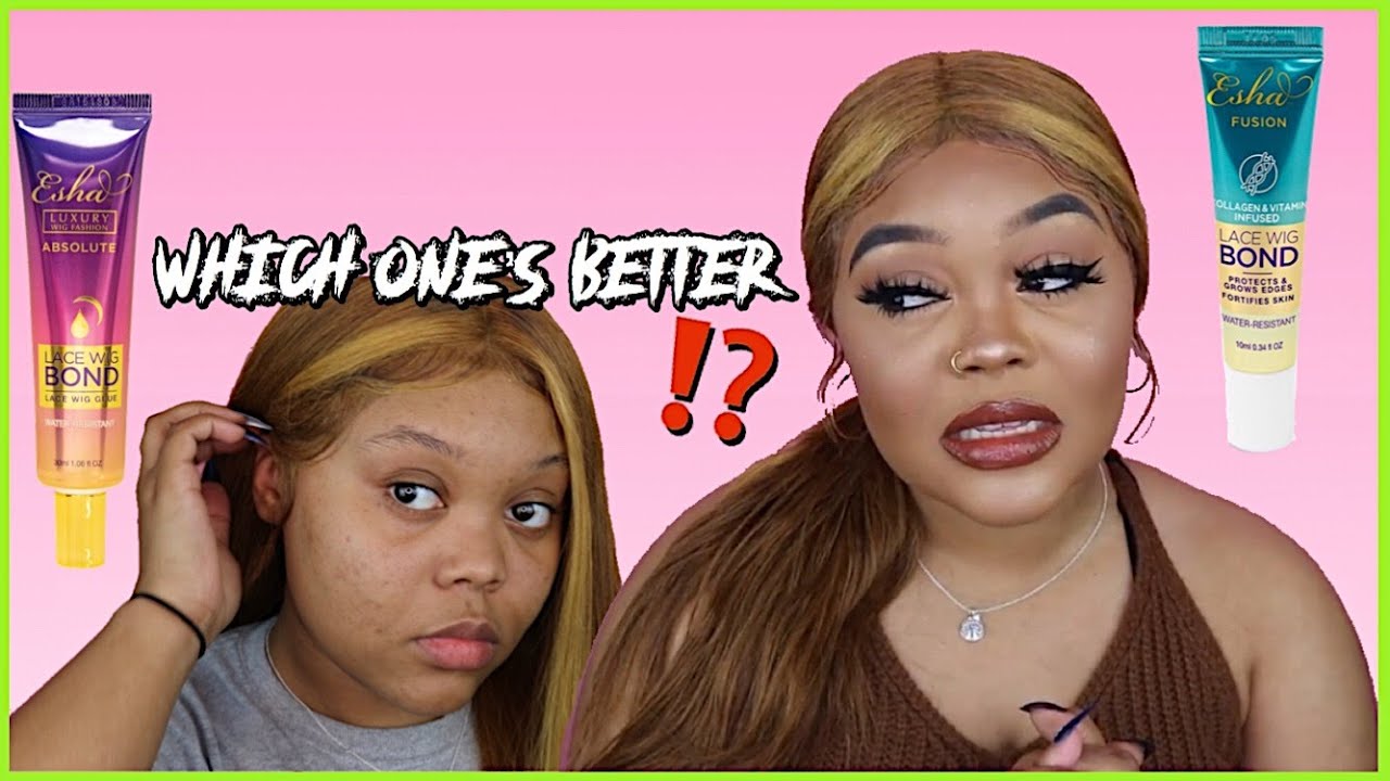 NEW ESHA FUSION LACE GLUE?! Esha Fusion vs. Esha Absolute...Which one is better🤔 ⎮ALoveLetterToAsia