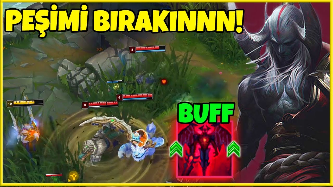 R Bufflandı Artık Hem Tank Hem Çok Daha İyi Dövüşçü! | Valiant - Aatrox