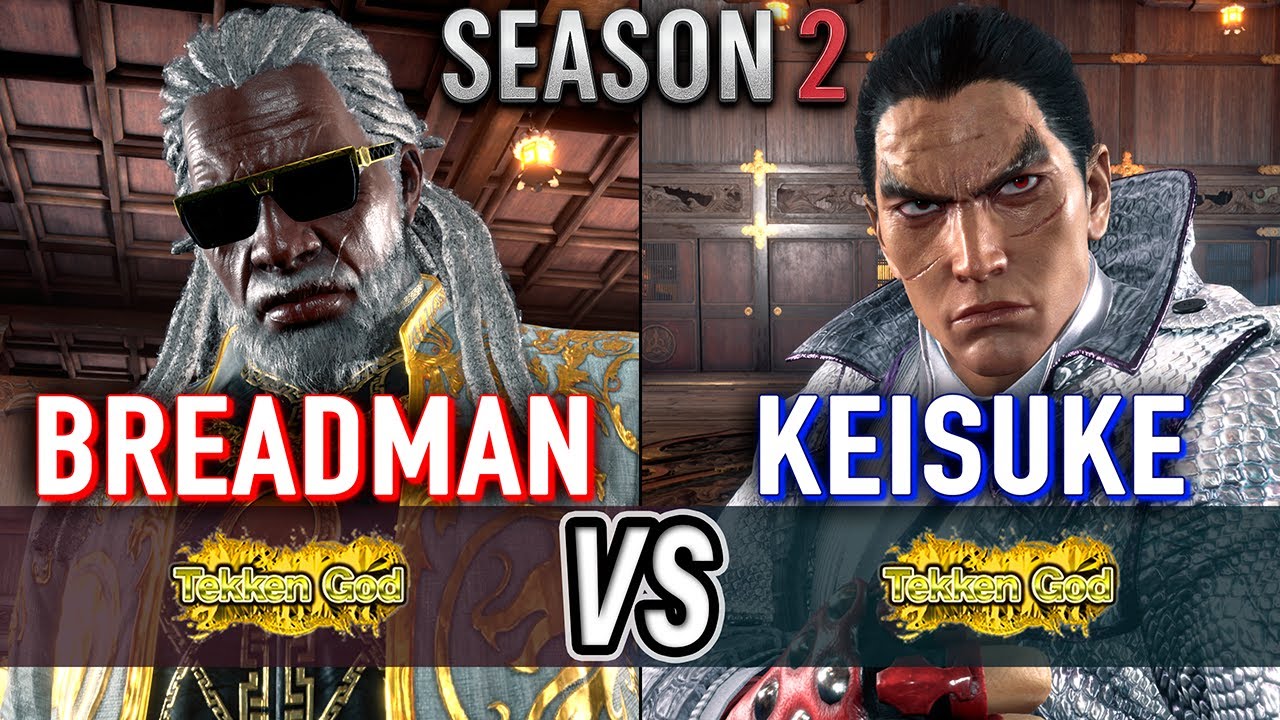 T8 🔥 BREADMAN (Leroy) vs KEISUKE (Kazuya) 🔥 Tekken 8 (SEASON 2) High Level Gameplay