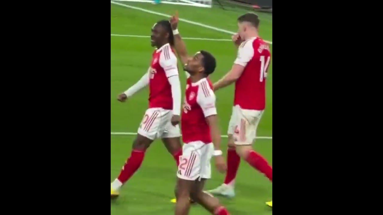 The moment Jurrien Timber got the winning goal for #Arsenal vs Chelsea today&hellip; 🇳🇱 ❤️