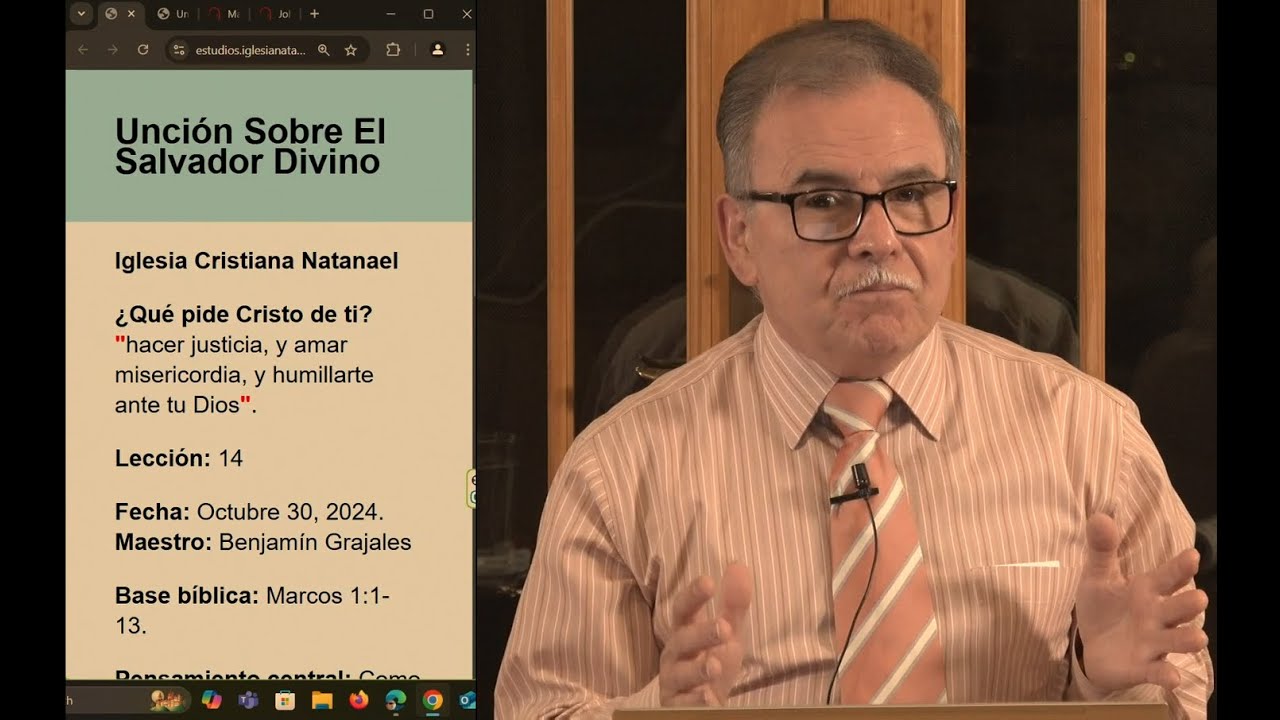 Unción Sobre El Salvador Divino