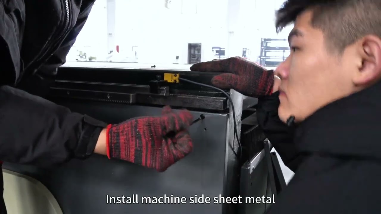Installation video of split machine PART 3