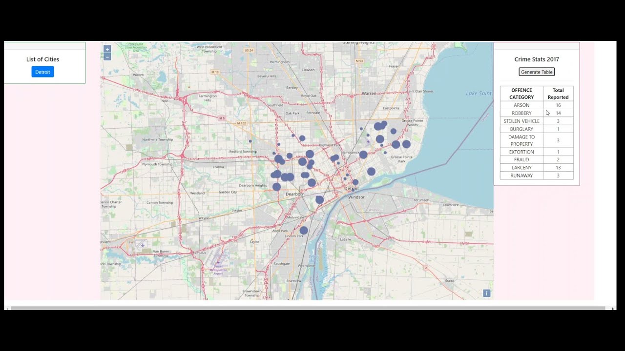 #openlayers #webgis GIS with openlayers part4. Add attribute table from GeoJSON