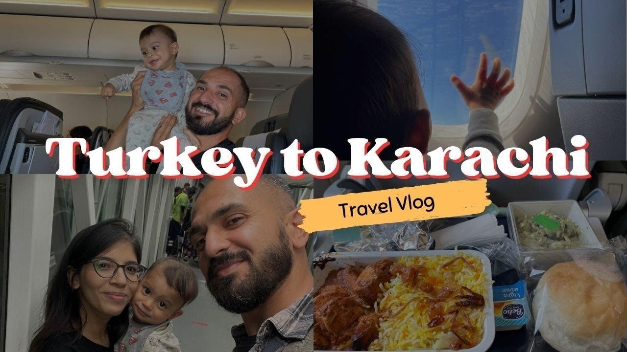 Turkey to Pakistan 🇹🇷🇵🇰| Travel Vlog Part 2 | Gulf Air ✈️