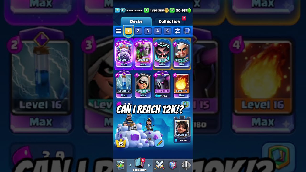 Can i reach 12k trophies?!🏆
