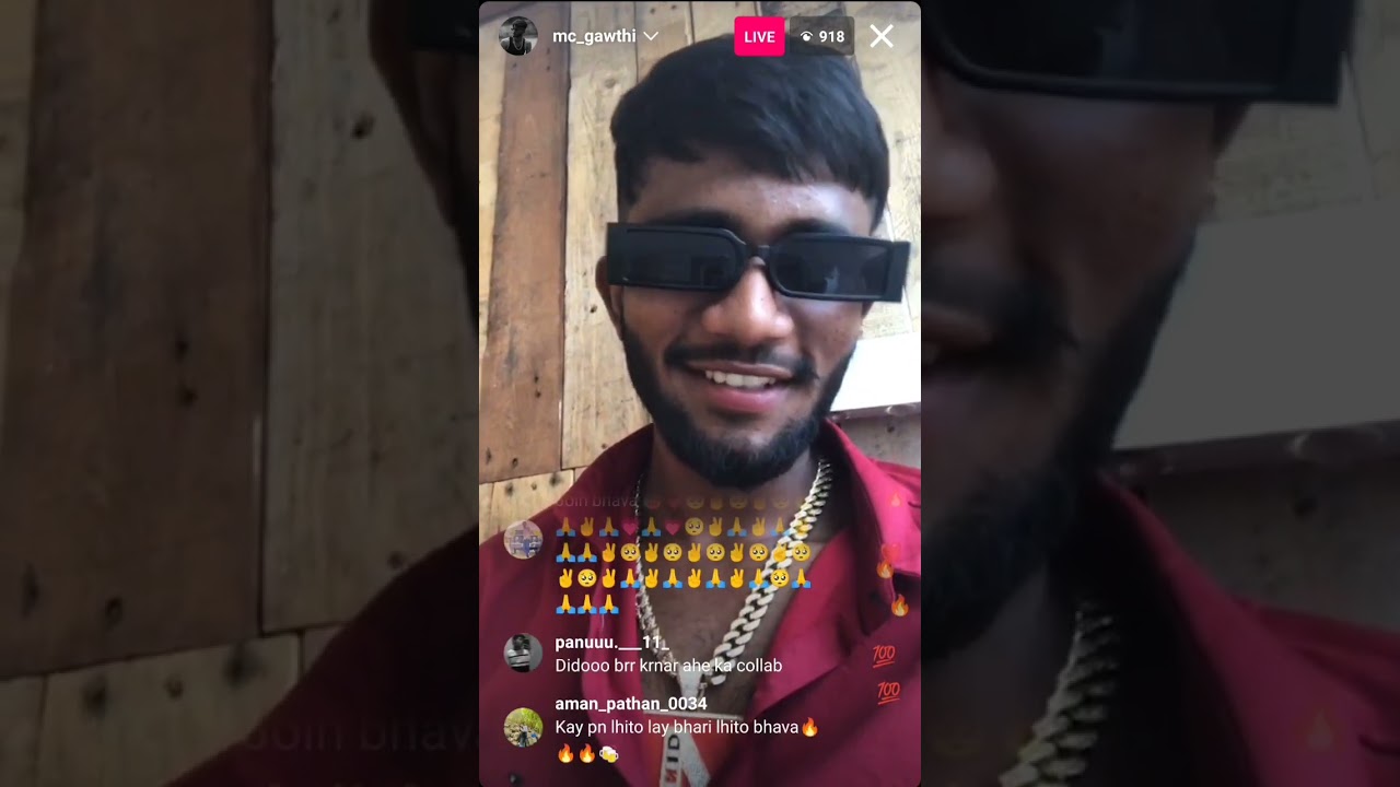 mc gawthi live in insta talking about his new song #viral #shorts #mcgawthi