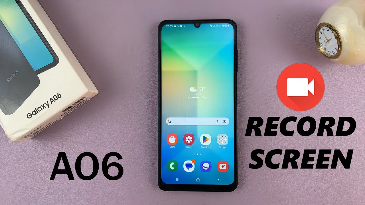 How To Screen Record On Samsung Galaxy A06