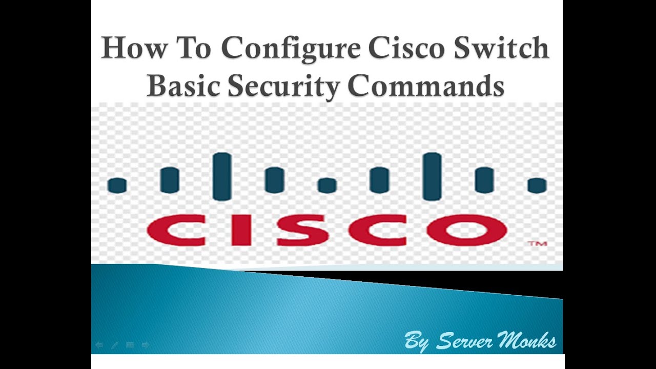 Cisco Security Configuration  #Cisco Security #line vty #console port protection