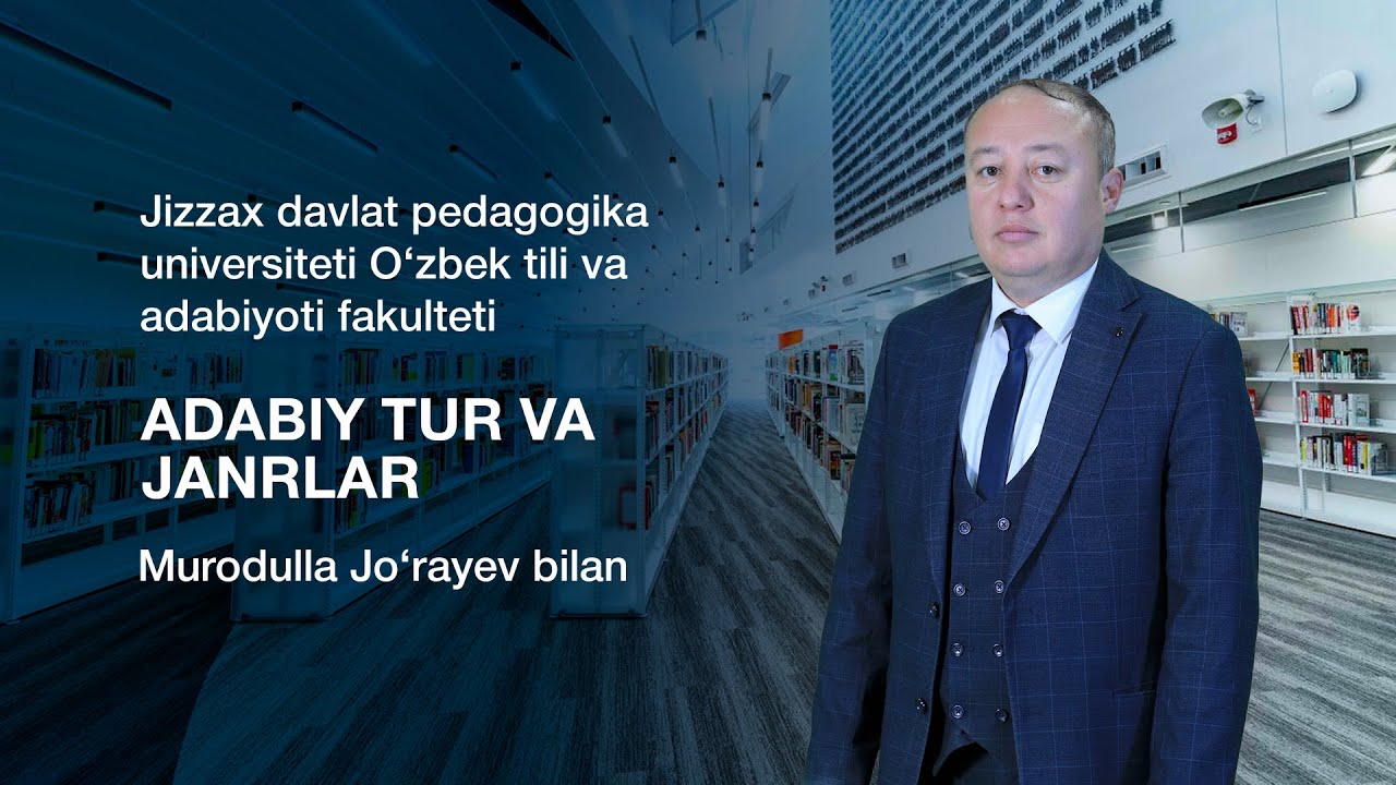 O'zbek tili va adabiyoti fakulteti Murodulla Jo’rayev. Mavzu: 