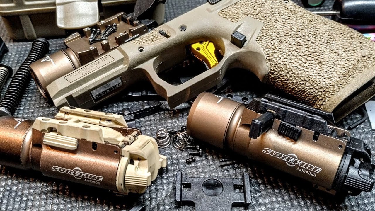 Surefire X300 knockoffs weapons light