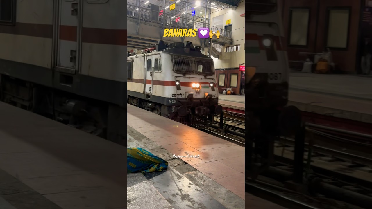 Banaras station 💟🙌 views! #train#trainvideo#railway#station#ytshorts#viralshort#youtube#trend