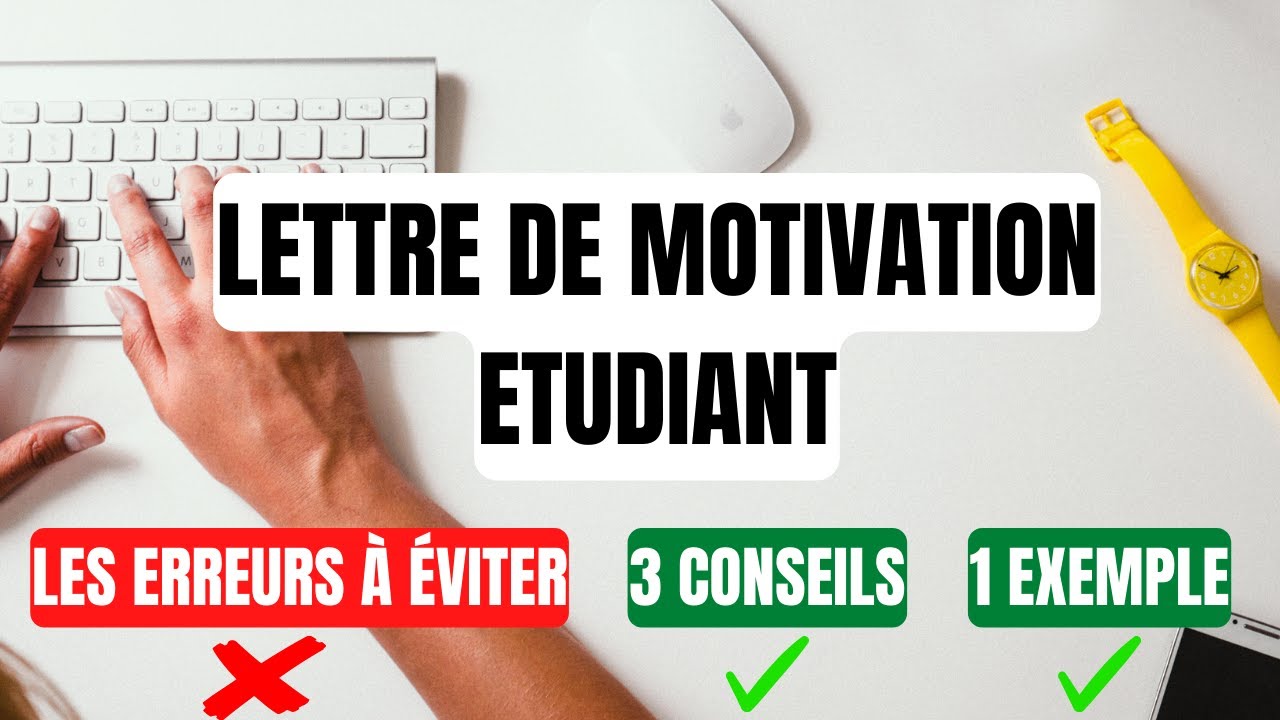 ⚡ R&eacute;diger une lettre de motivation pour postuler &agrave; une offre d'emploi ?