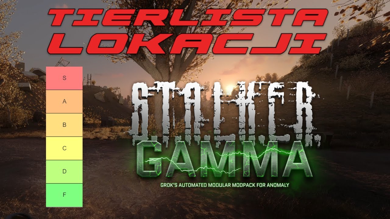 Tierlista lokacji w Stalker GAMMA