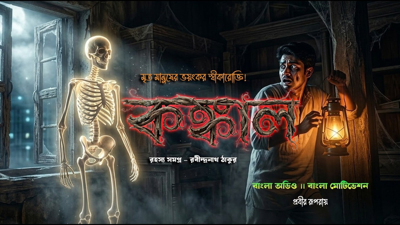 মৃত কঙ্কাল হঠাৎ কথা বলল! | কঙ্কাল গল্প | Rabindranath Tagore Horror Story | Golper Jagat
