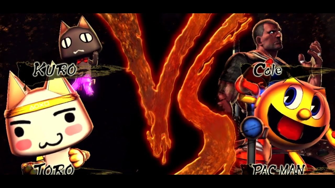 SFxT - Toro & Kuro Vs Cole & PacMan (CPU Battle)