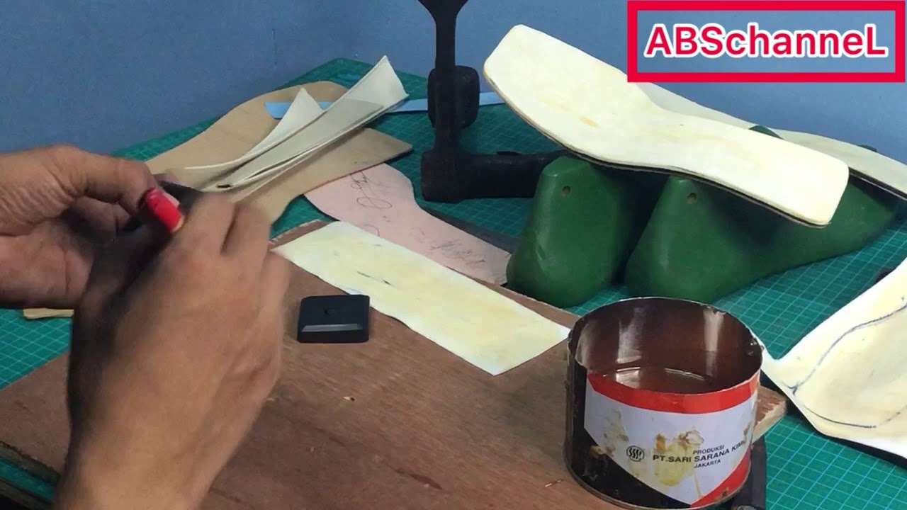 MEMBUAT FLAT SHOES SAMPAI FINISHING • PART2