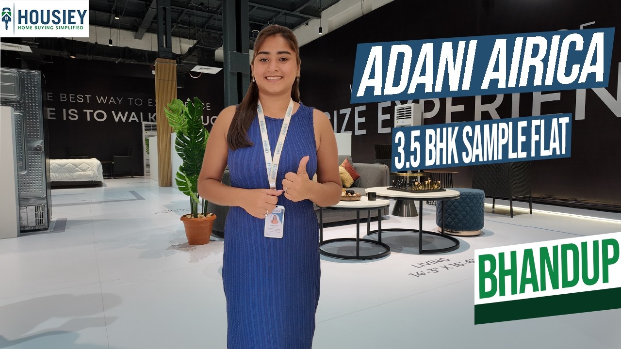Adani Airica | Luxury 3.5BHK Sample Flat Tour At Kanjurmarg West Mumbai | Location & Review 2026