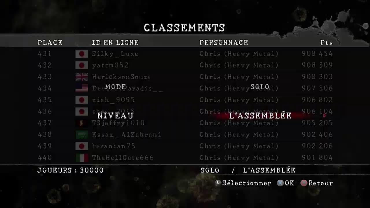 Resident Evil 5 Mercenaire SOLO / DUO