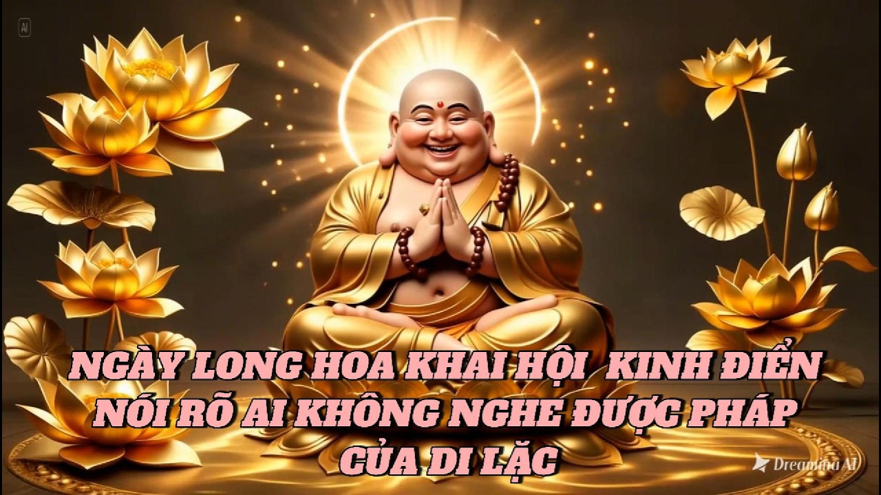NGÀY LONG HOA KHAI HỘI – KINH ĐIỂN NÓI RÕ AI KHÔNG NGHE ĐƯỢC PHÁP CỦA DI LẶC