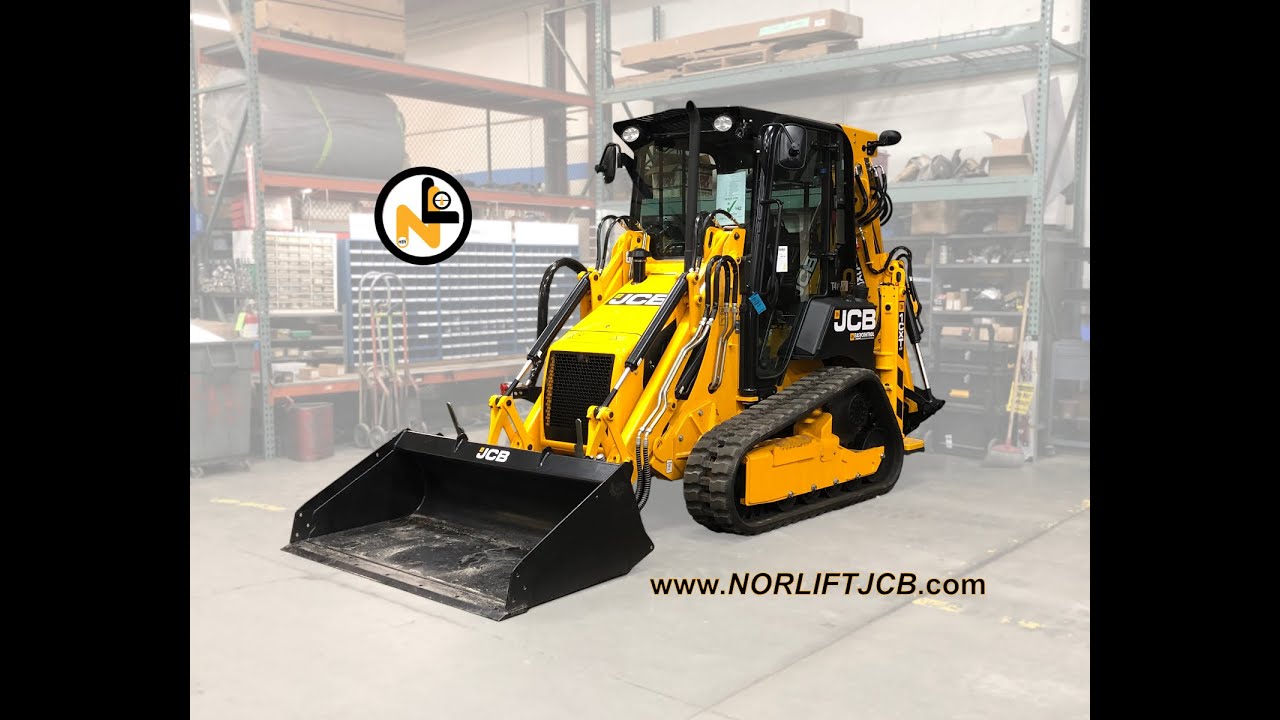 JCB 1CXT Backhoe with Thumb Added