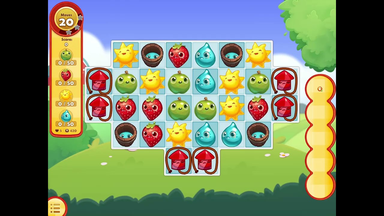 Farm Heroes Saga:  Level 415 to 422