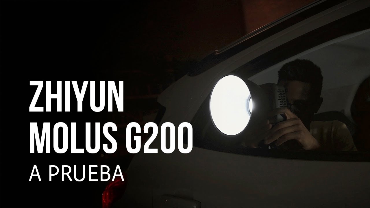 Zhiyun Molus G200 💡 Iluminación profesional en un tamaño ultracompacto