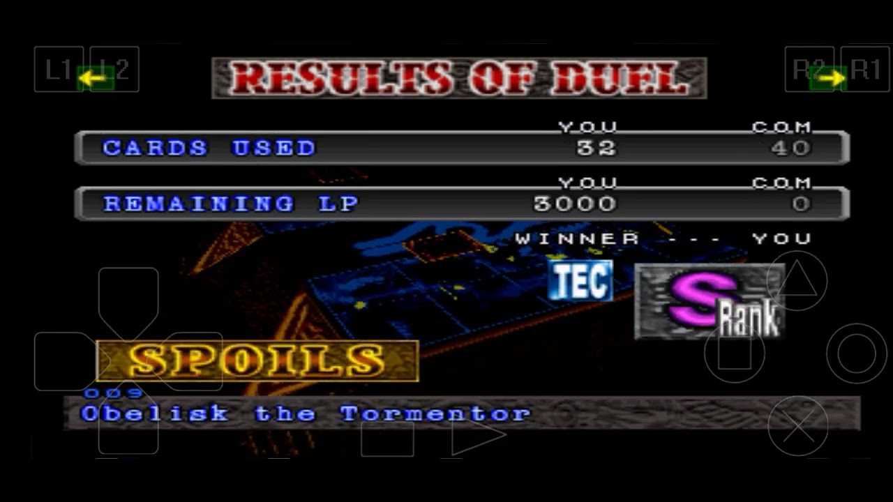 Yu-Gi-Oh Forbidden Memories Rising Of Wicked Gods. Get  Obelisk The Tormentor